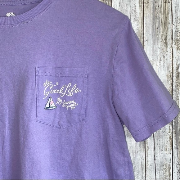 Lauren James Purple Tee - Picture 2 of 4